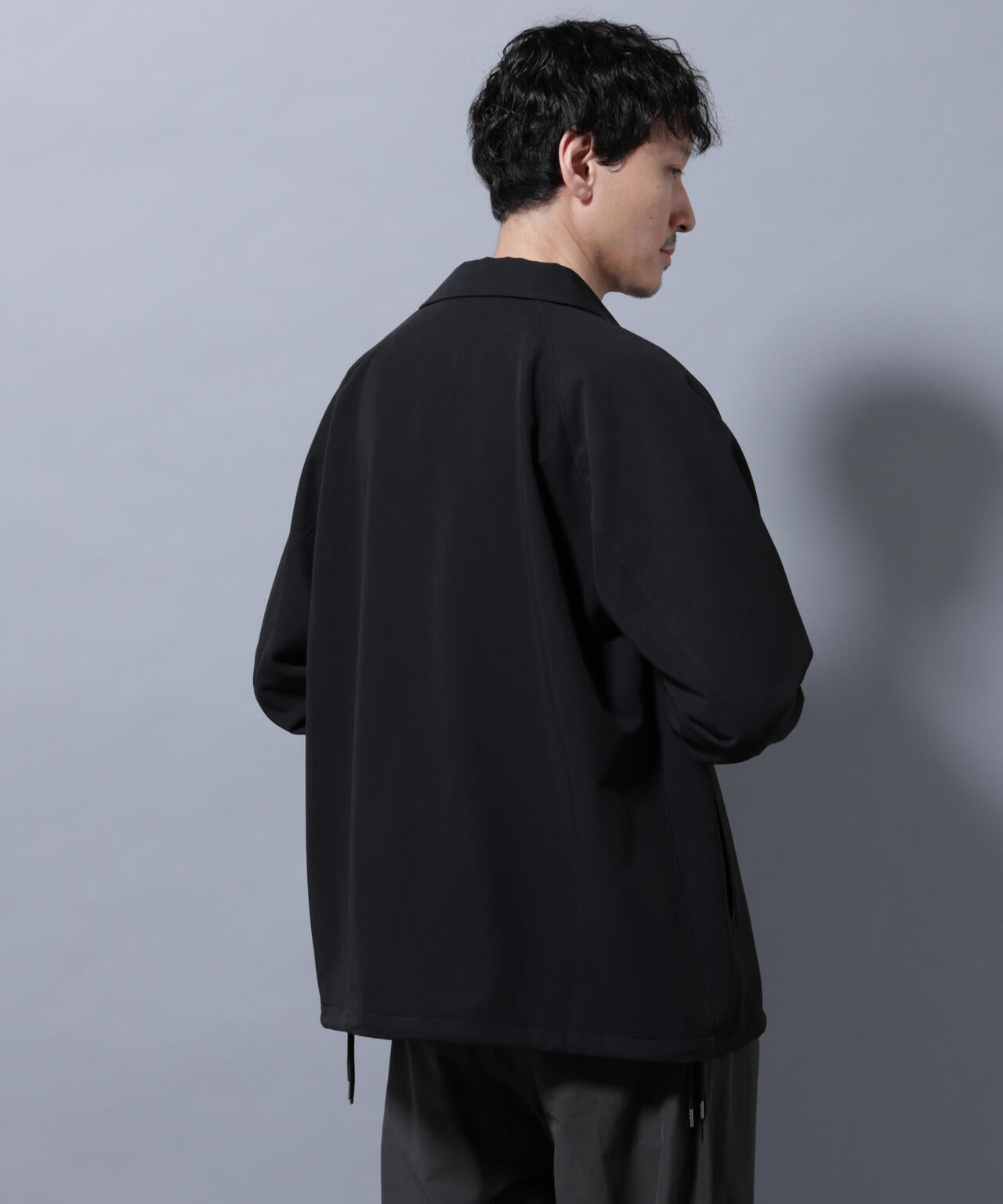 イタリアンドットリラックスコーチジャケット | NANO universe