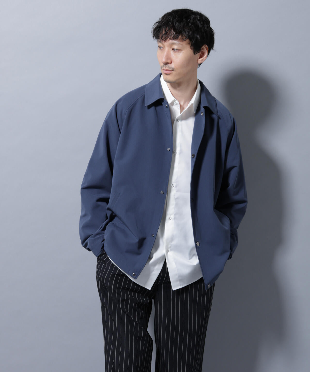 イタリアンドットリラックスコーチジャケット | NANO universe（ナノ