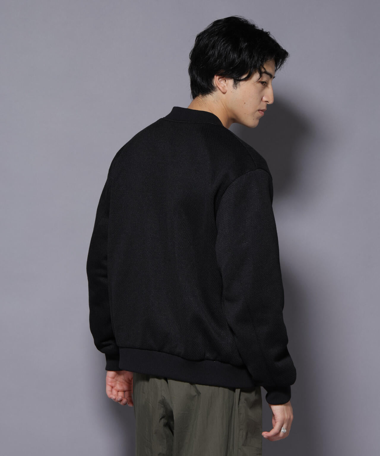 ニットフリースZIPブルゾン(セットアップ可) | NANO universe（ナノ