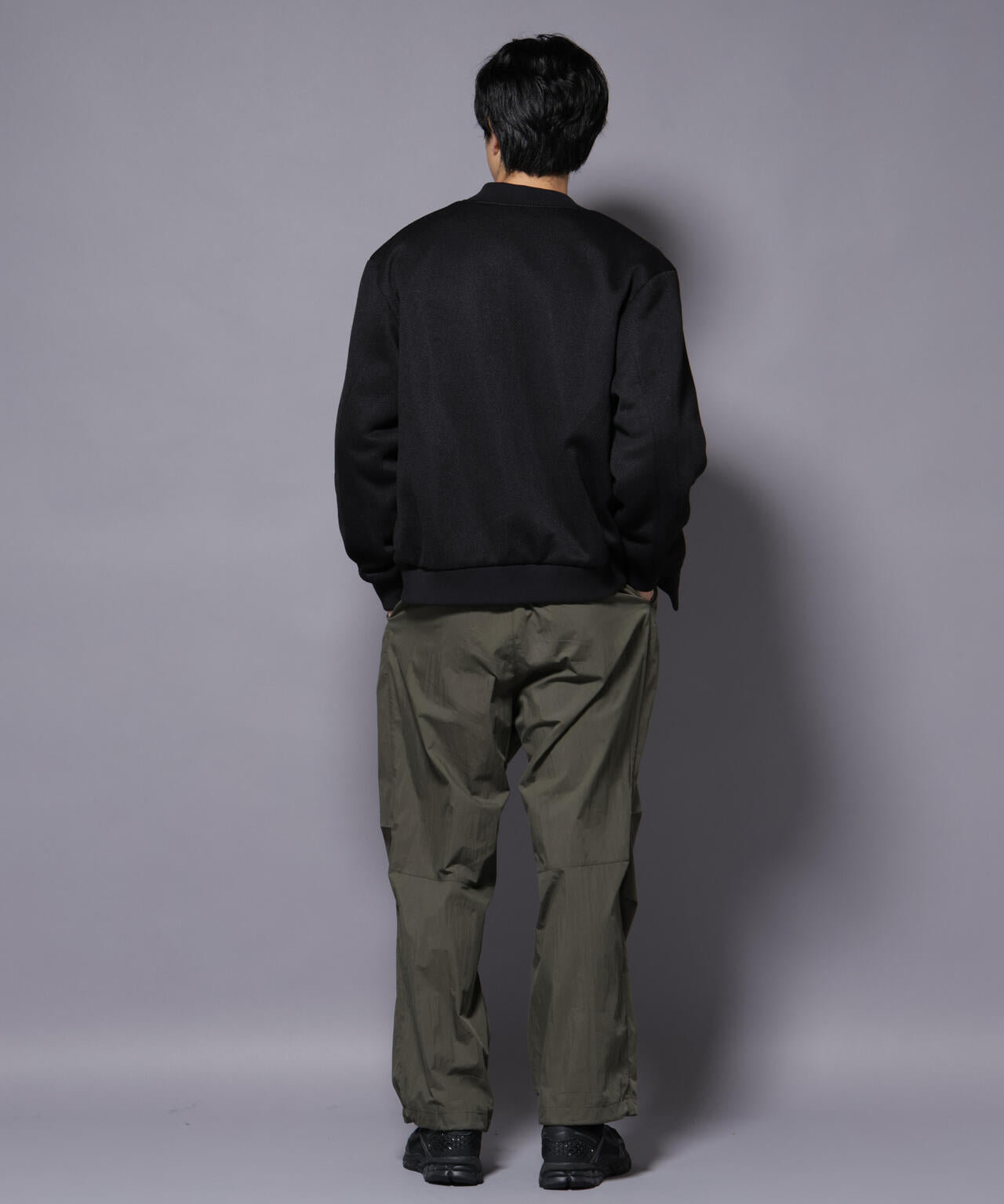 ニットフリースZIPブルゾン(セットアップ可) | NANO universe（ナノ