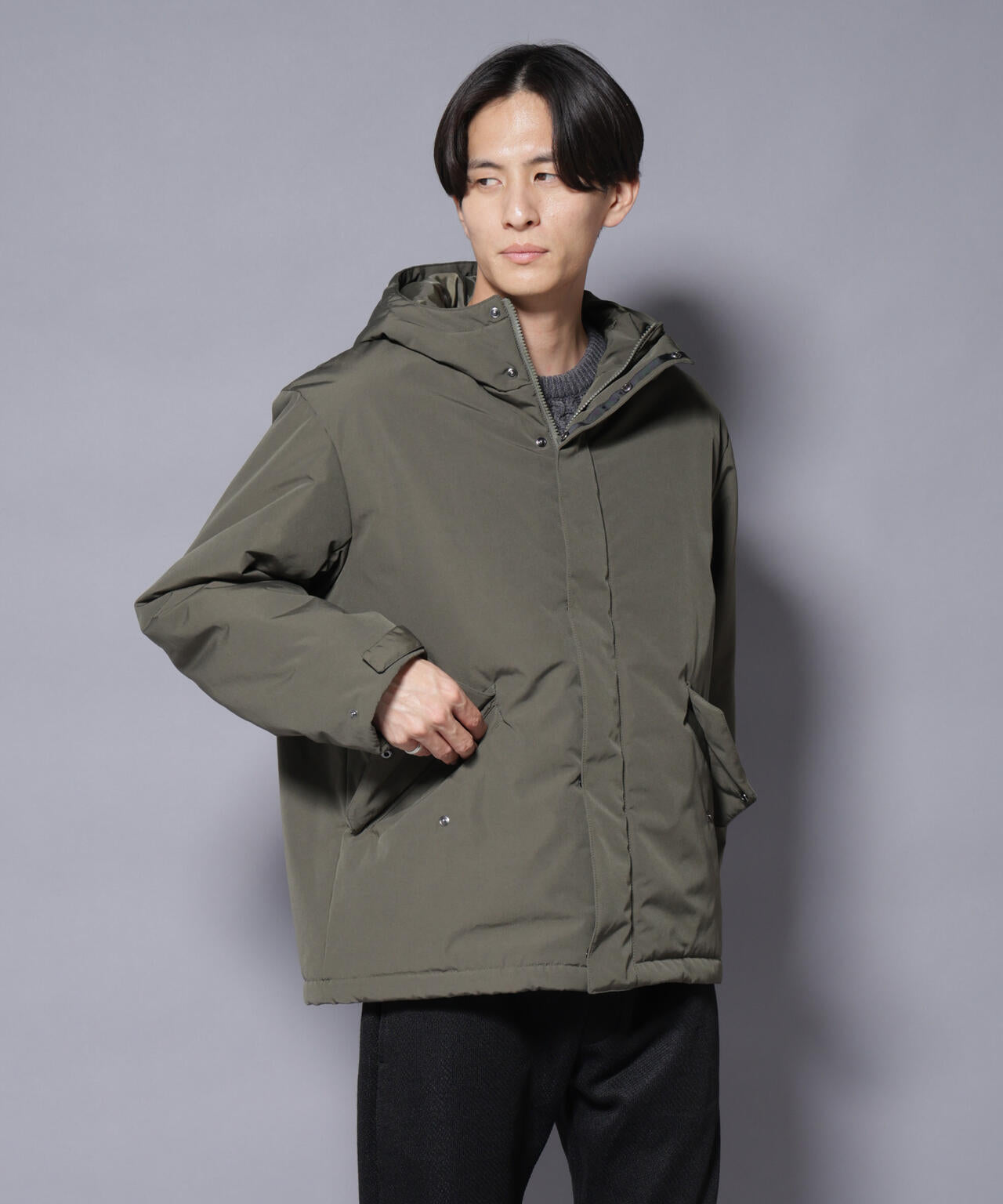 ミリタリー中綿ブルゾン | NANO universe（ナノ・ユニバース