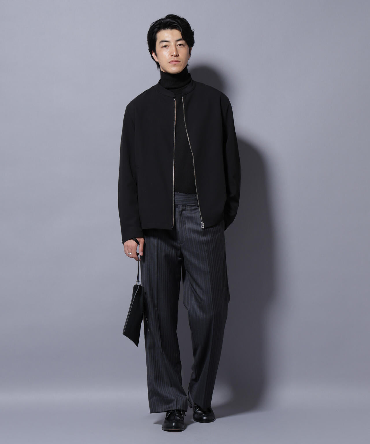 TR シングルライダースブルゾン