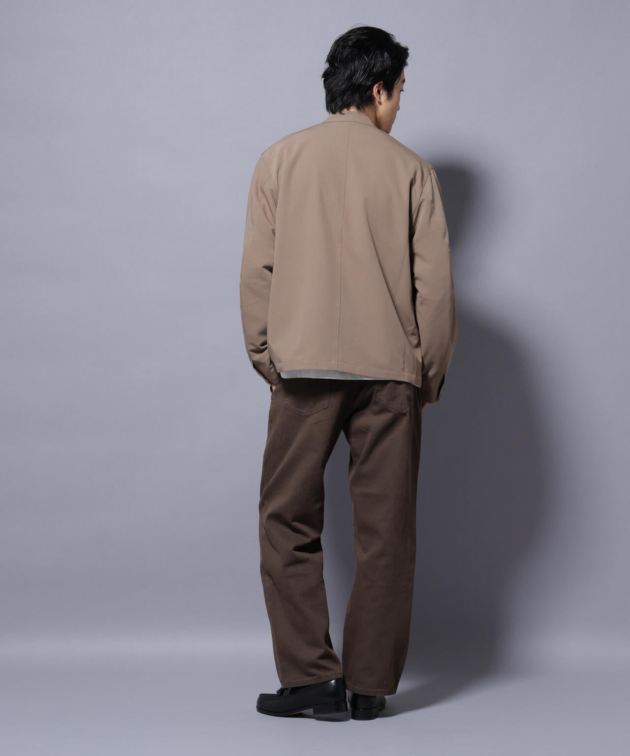 TR シングルライダースブルゾン