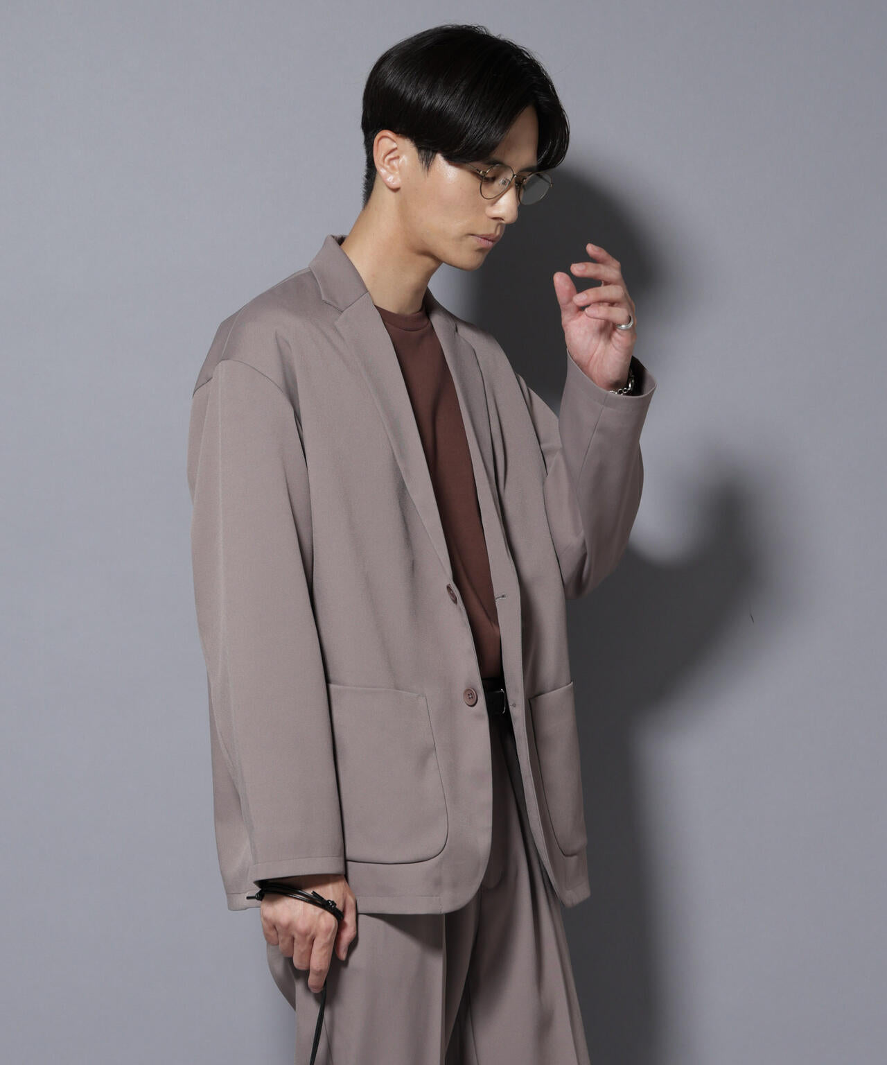 リラックスドロップジャケット(セットアップ可)