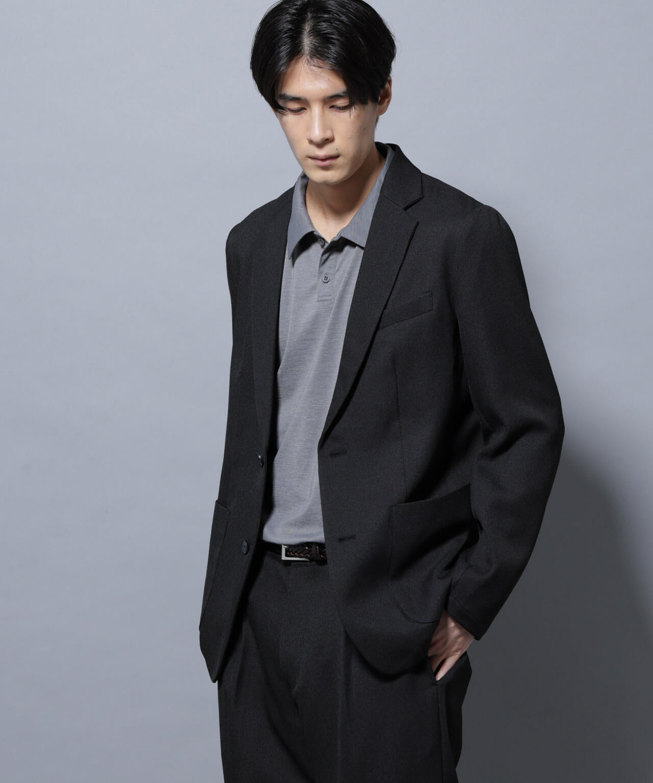 ナノユニバース（NANO universe）/シャンブレーツイルセットアップ シャンブレーツイルセットアップ | NANO universe（ナノ・ユニバース