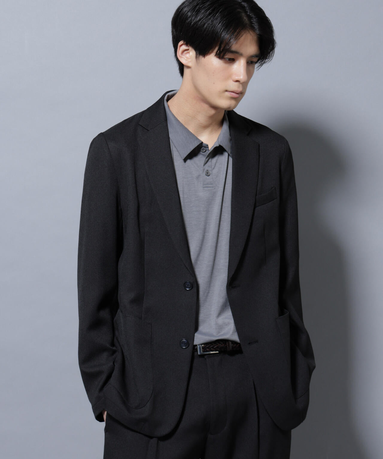 シャンブレーツイルセットアップ | NANO universe（ナノ・ユニバース