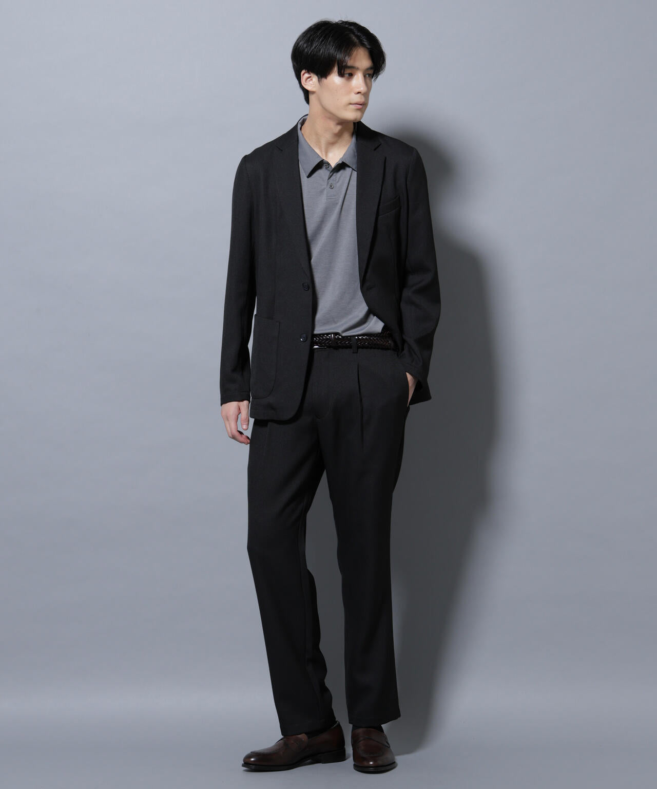 ナノユニバース シャンブレーツイルセットアップ | NANO universe（ナノ・ユニバース