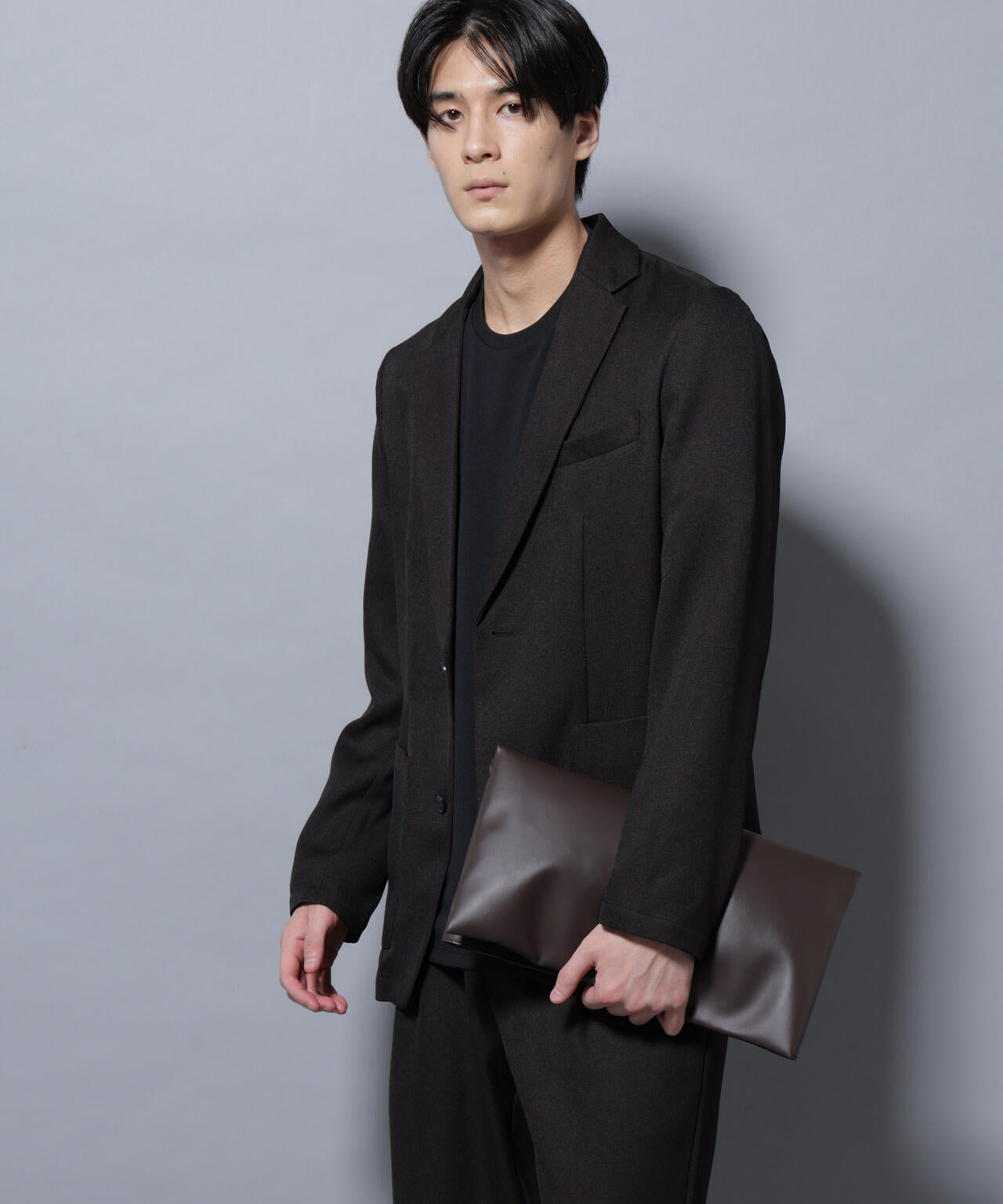 シャンブレーツイルセットアップ | NANO universe（ナノ・ユニバース