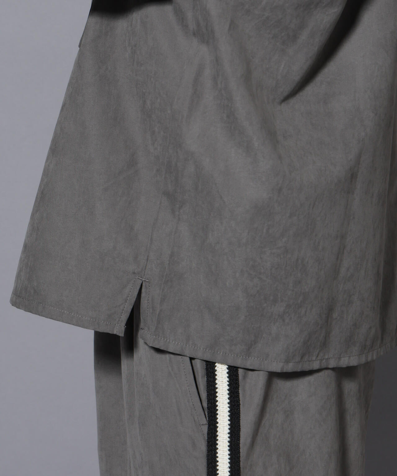 NORMANBROS別注ワイドポケット ピーチ起毛シャツ(セットアップ可)