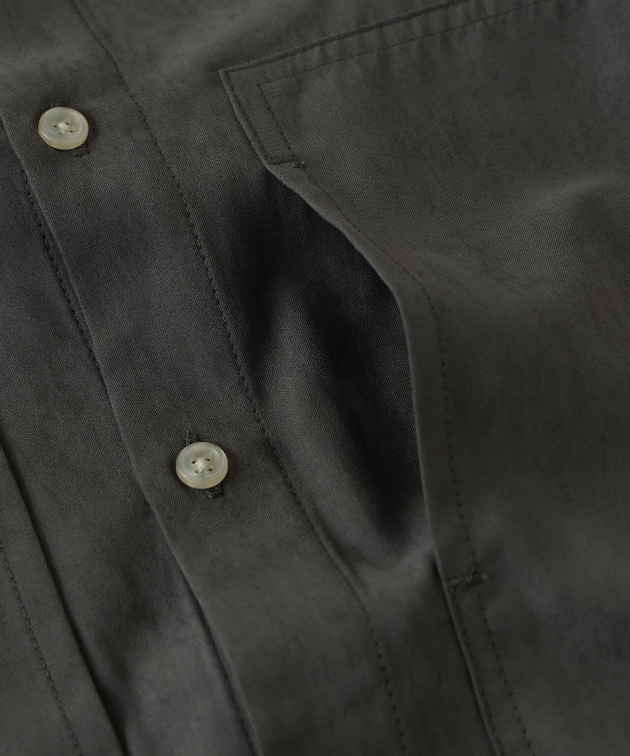 NORMANBROS別注ワイドポケット ピーチ起毛シャツ(セットアップ可)