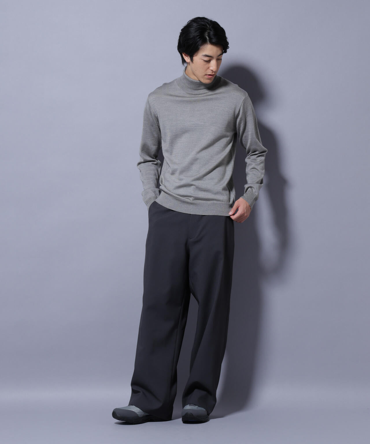 タスマニアミックスタートルニット | NANO universe（ナノ・ユニバース