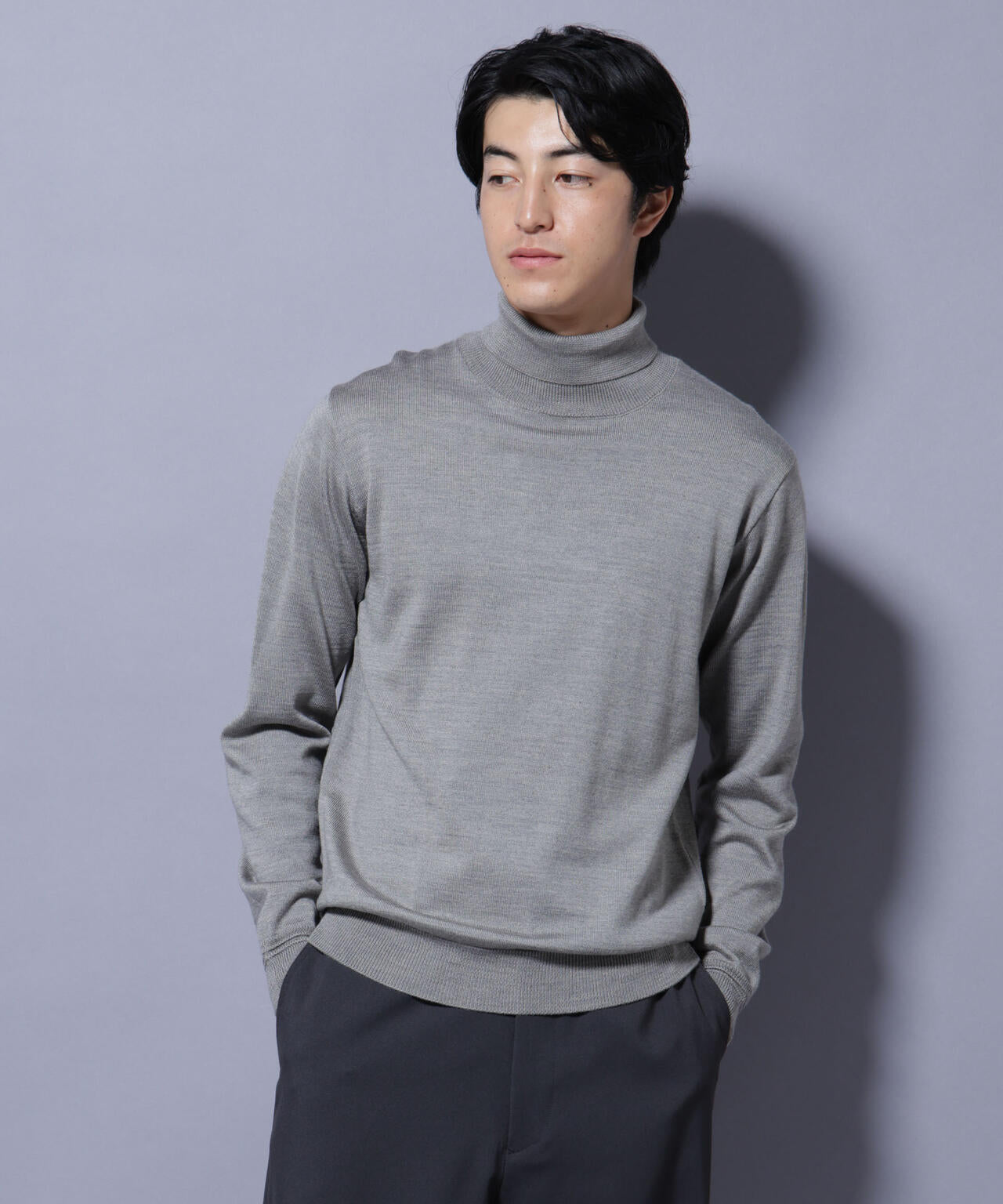 タスマニアミックスタートルニット | NANO universe（ナノ・ユニバース