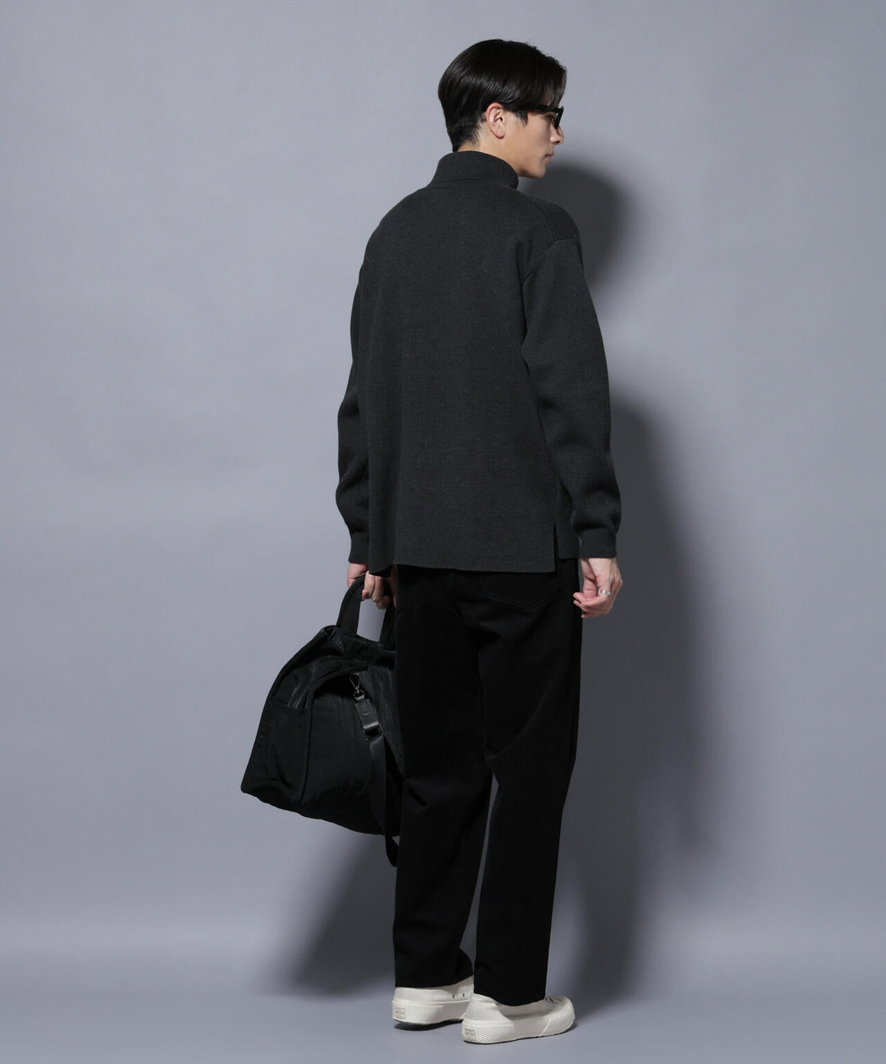 ミラノリブ ワイドタートルネックニット | NANO universe（ナノ