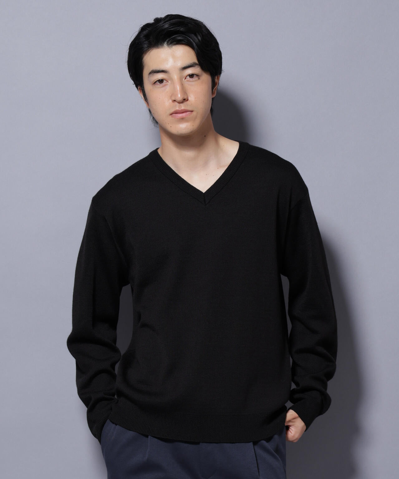 未使用タグ付★ウノピュウ ウールニット メンズM 1PIU1UGUALE3 RELAX ウノピュウノウグァーレトレ ニット メンズ