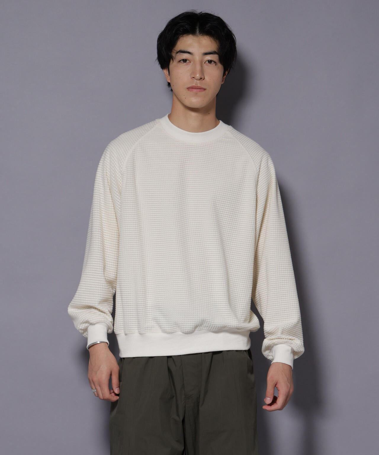 NORMANBROS別注 ワッフルフリース 長袖