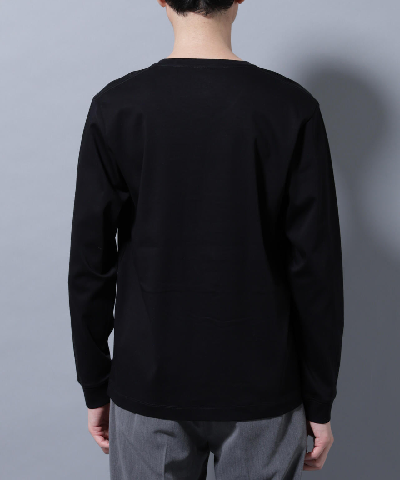 アンチスメルVネックTシャツ 長袖