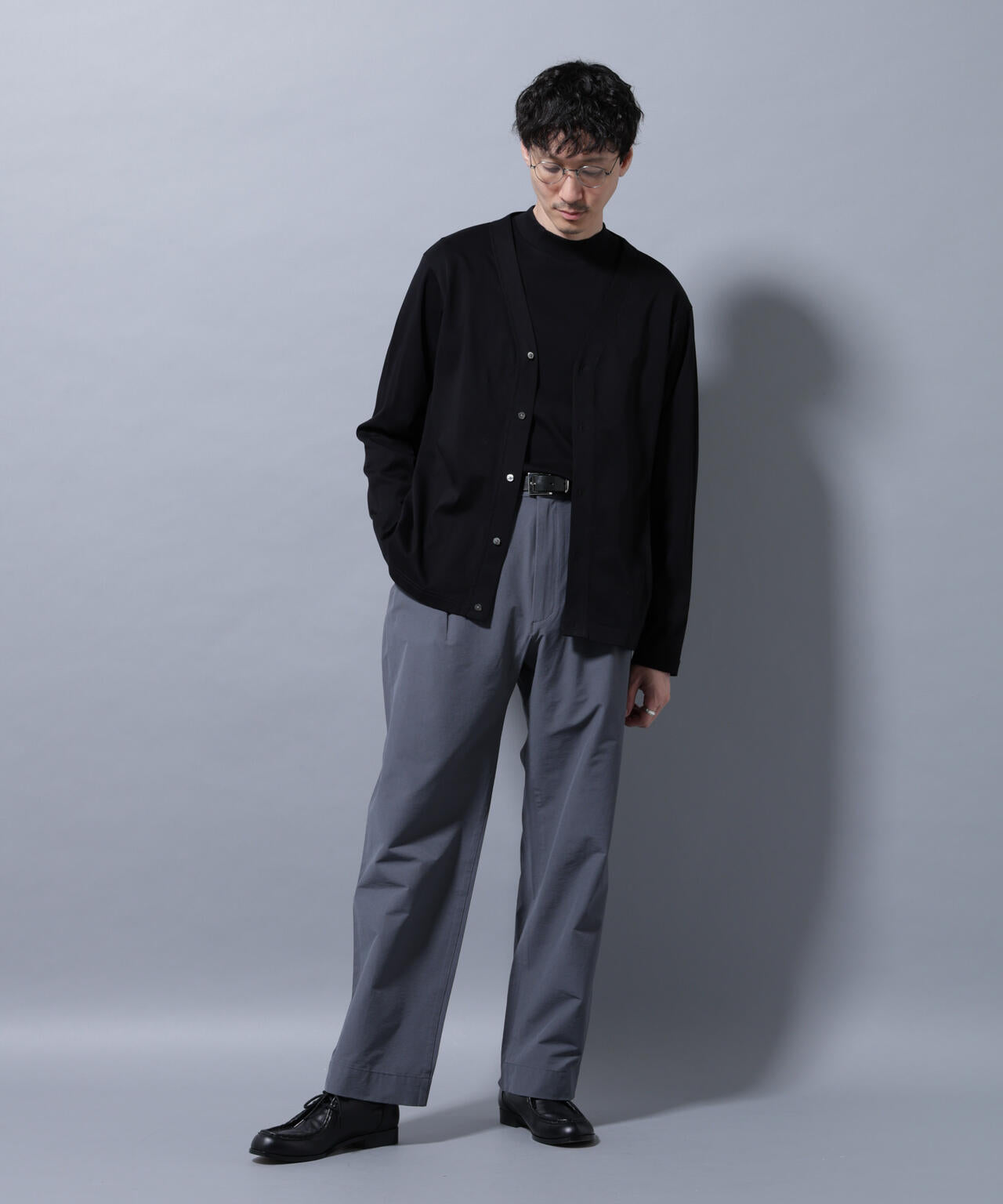 アンチスメルカーディガン 長袖