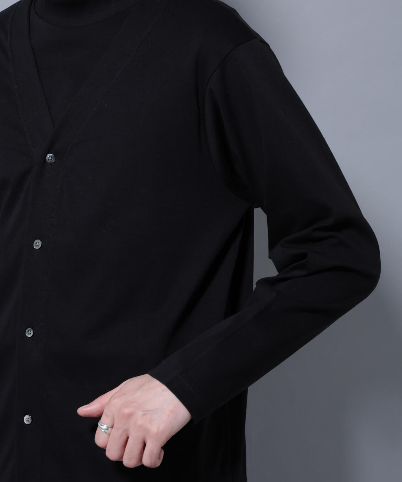 アンチスメルカーディガン 長袖