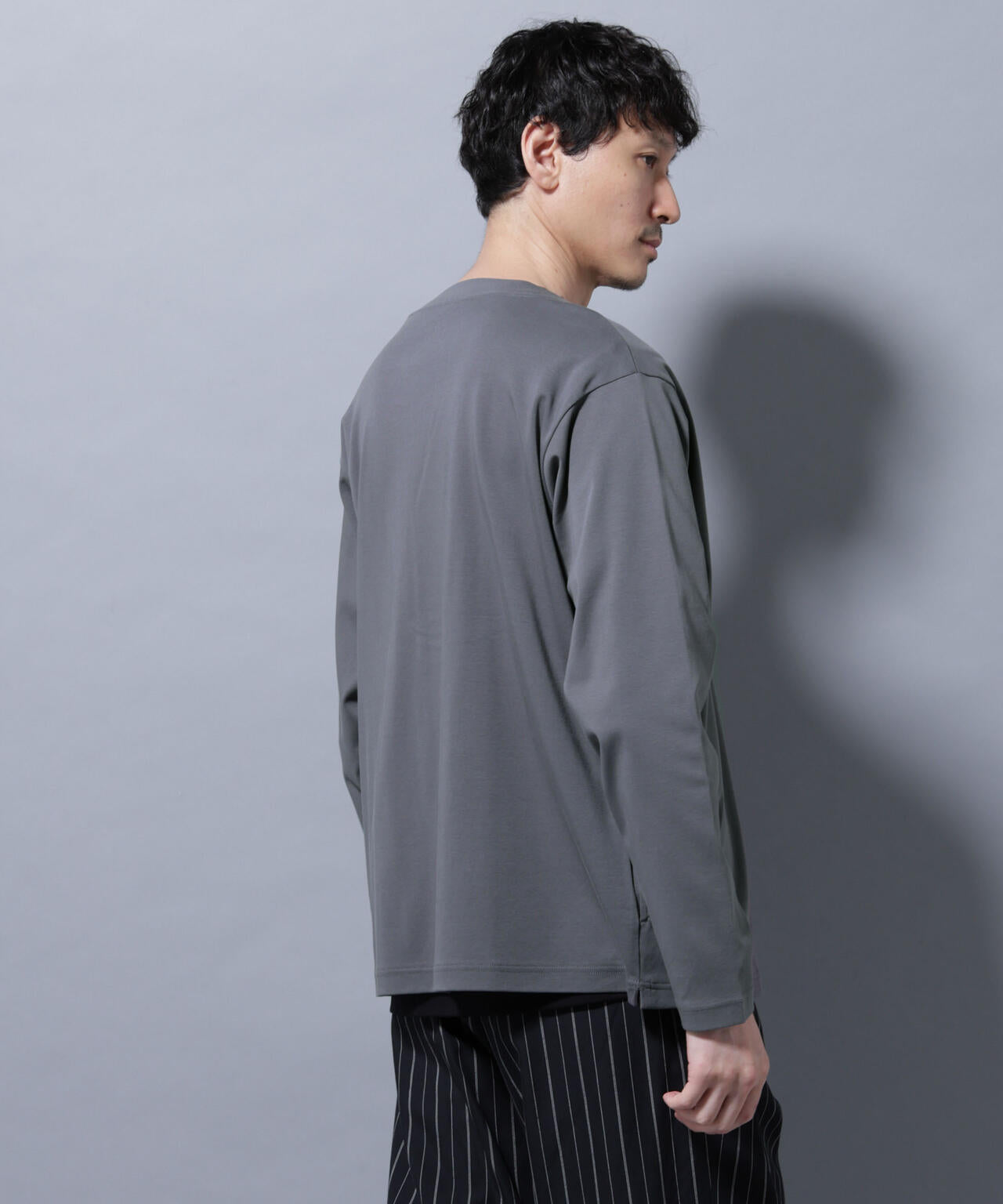 アンチスメルカーディガン 長袖