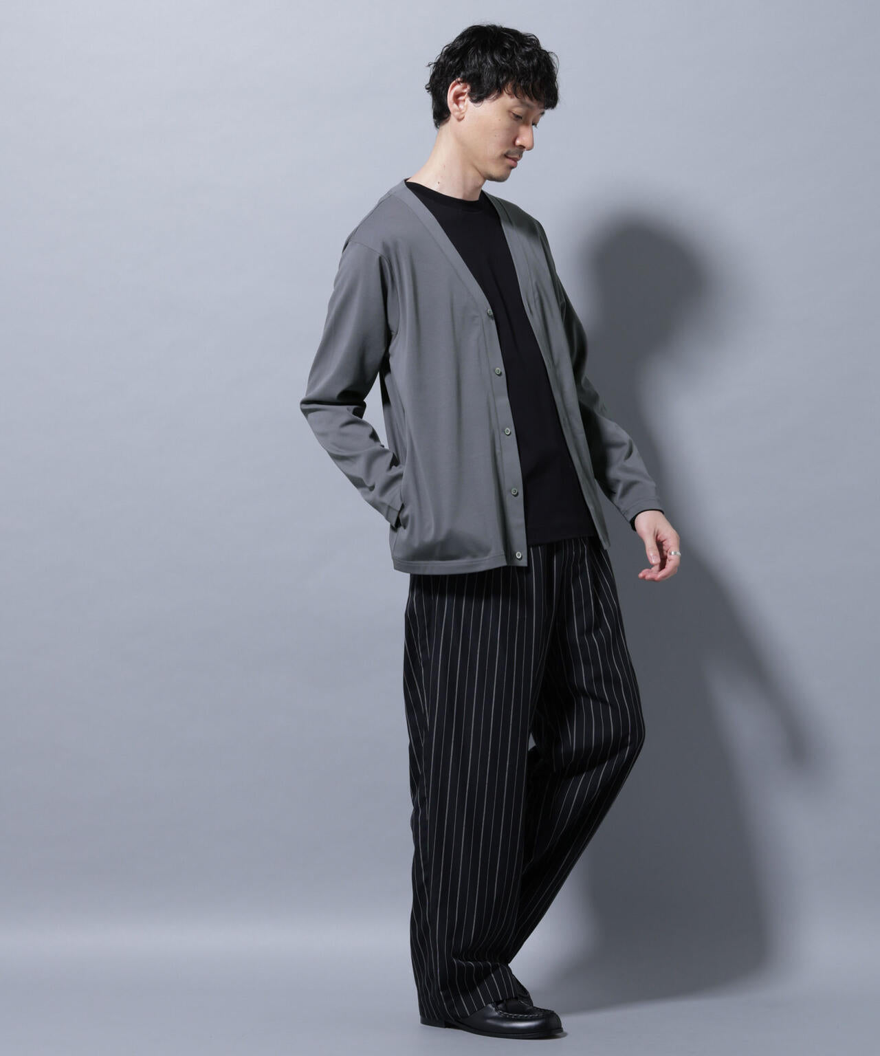 アンチスメルカーディガン 長袖