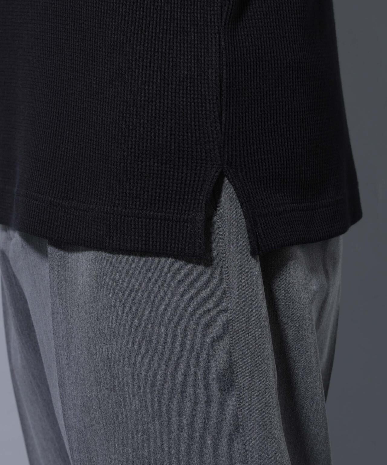 アンチスメルワッフルTシャツ 長袖