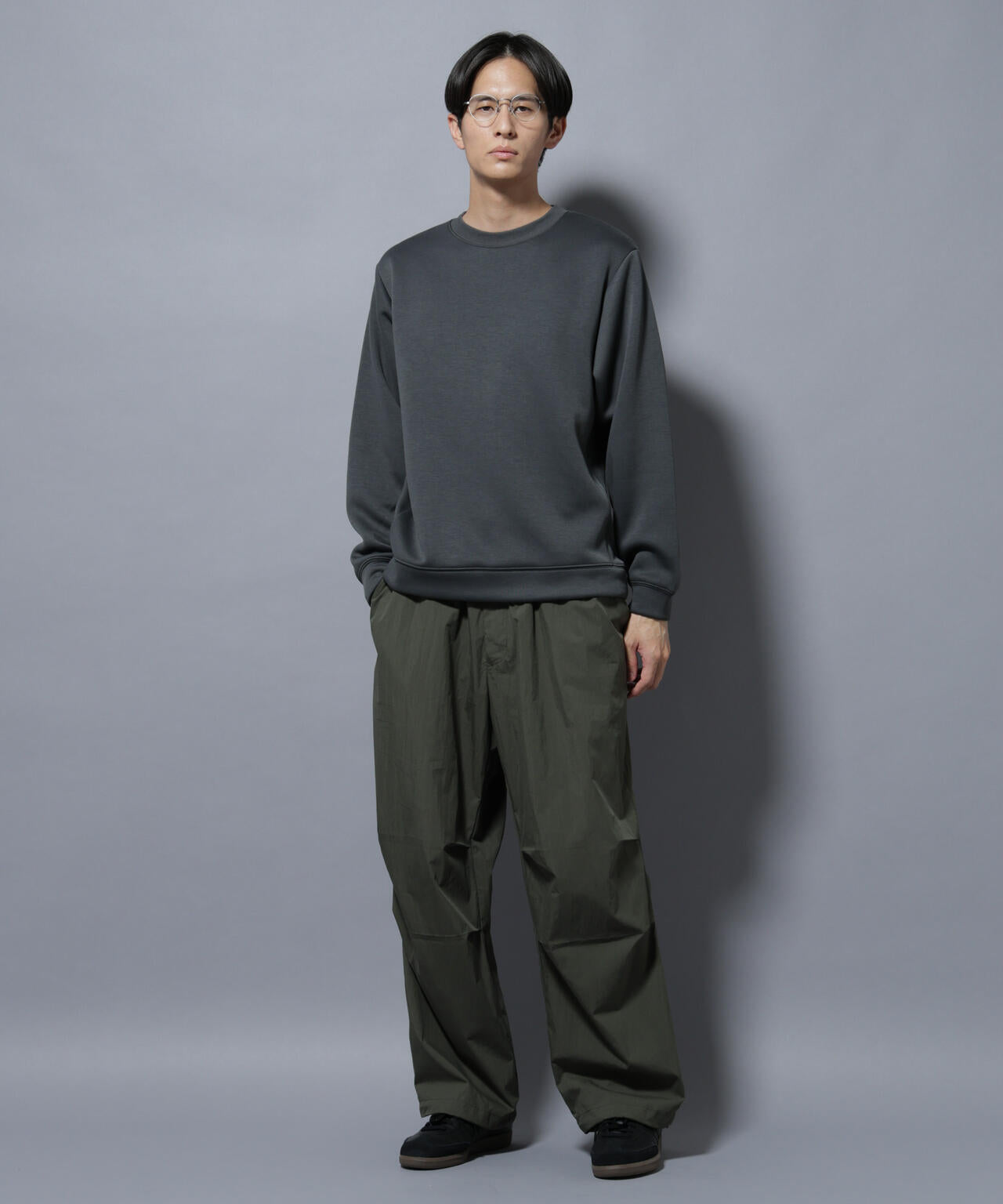 パネルダンボールプルオーバー 長袖(セットアップ可)