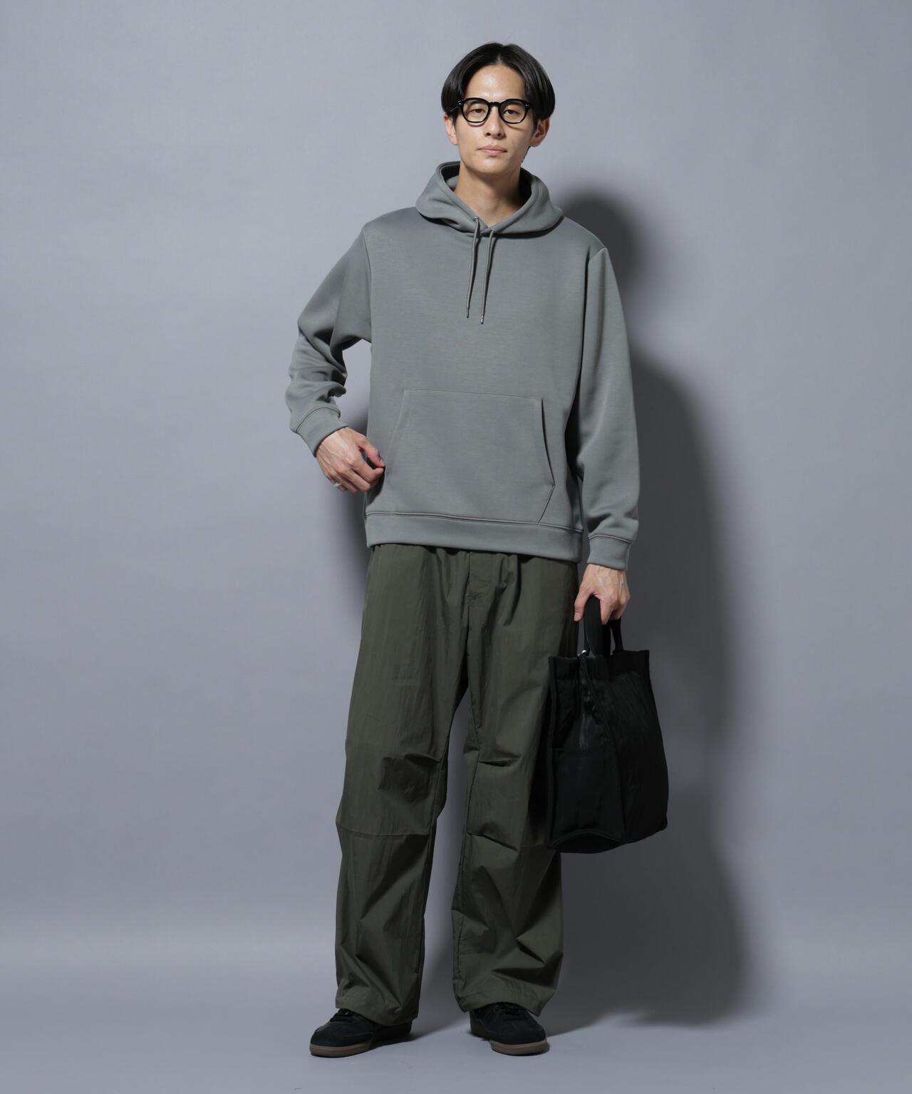 パネルダンボールフーディー 長袖(セットアップ可)