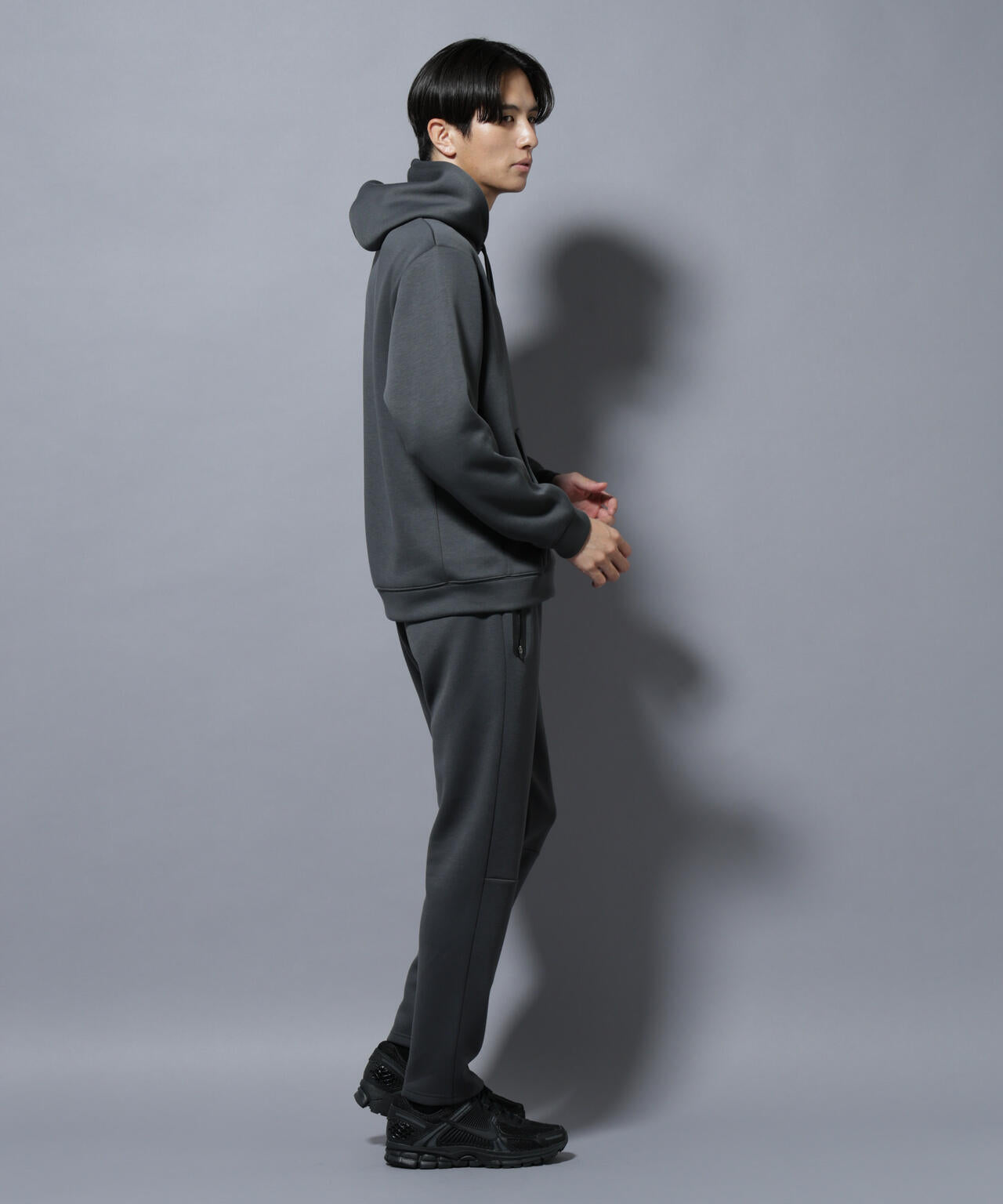 パネルダンボールフーディー 長袖(セットアップ可)