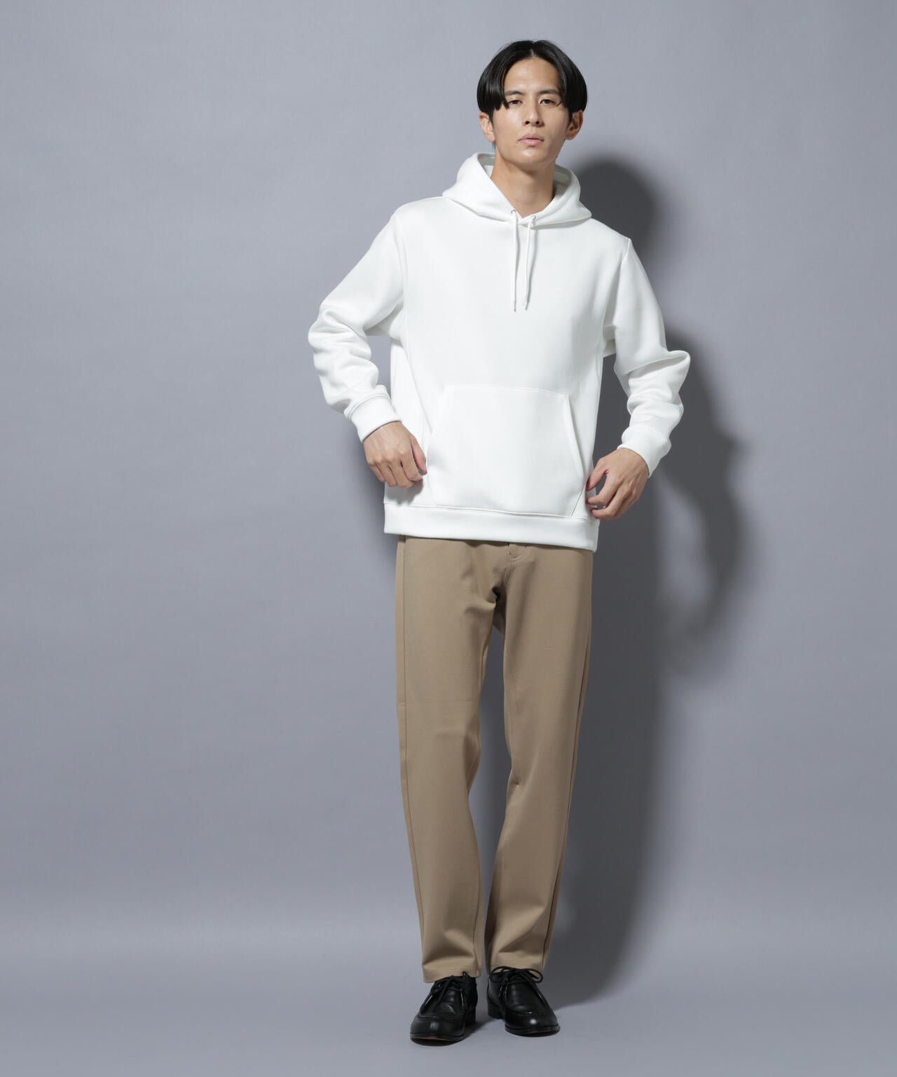 パネルダンボールフーディー 長袖(セットアップ可)