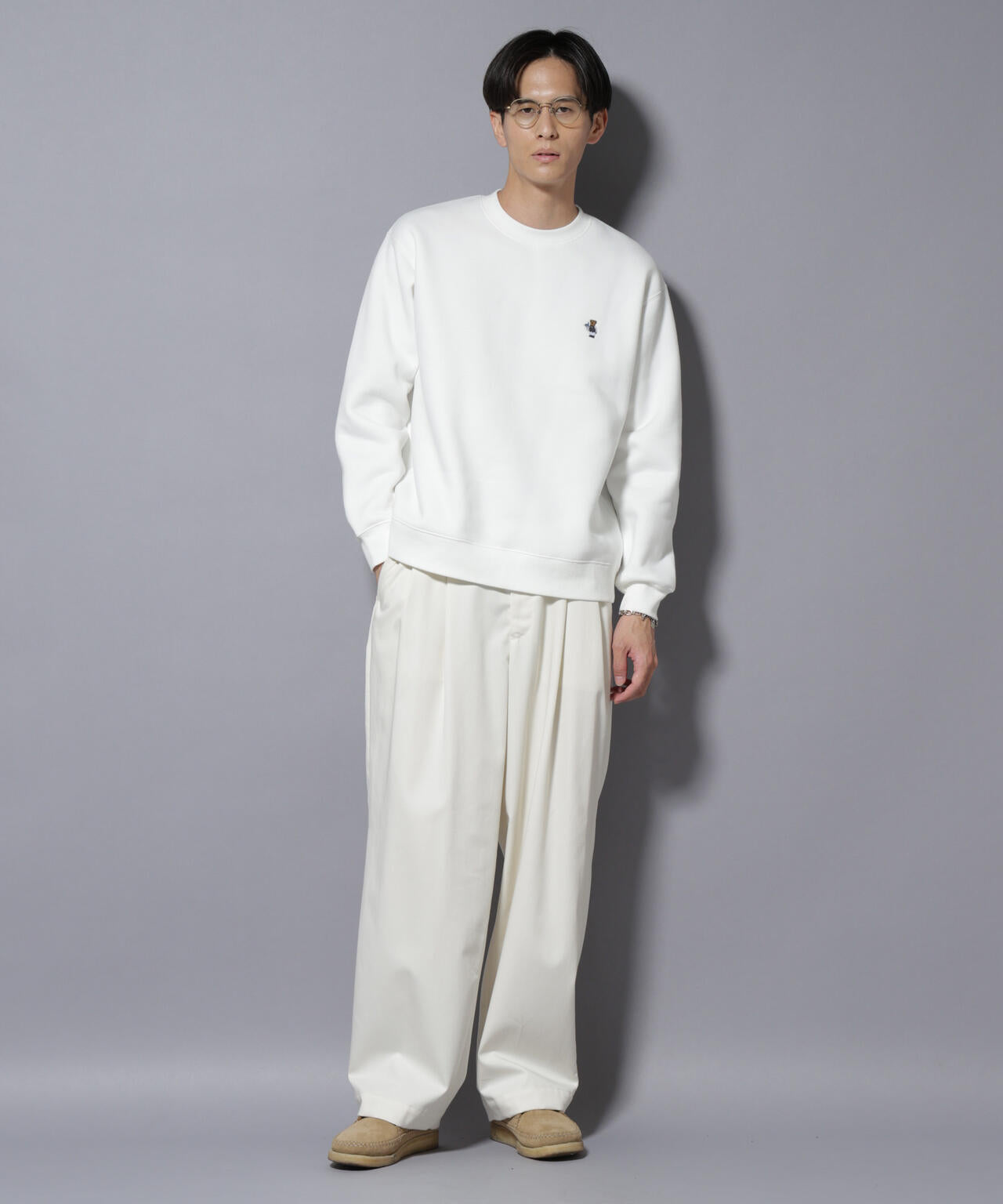 ナノベア 裏起毛スウェット レストラン