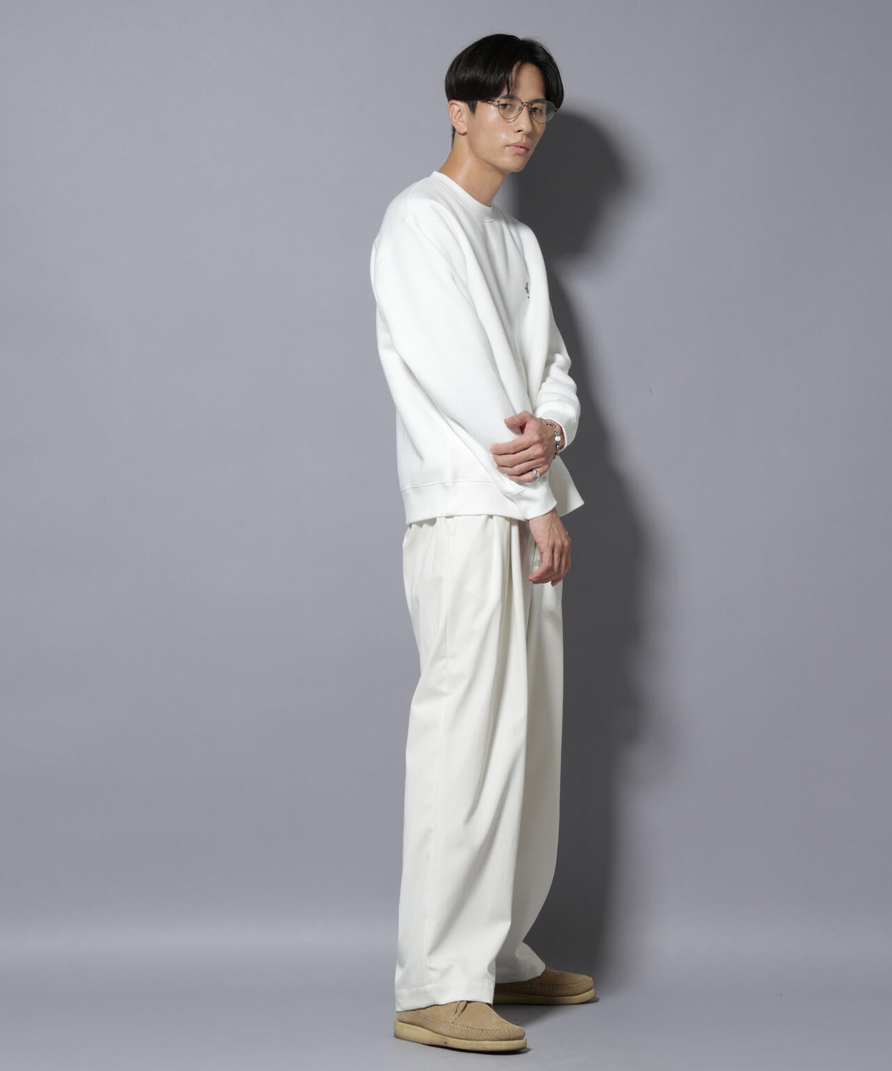 ナノベア 裏起毛スウェット レストラン