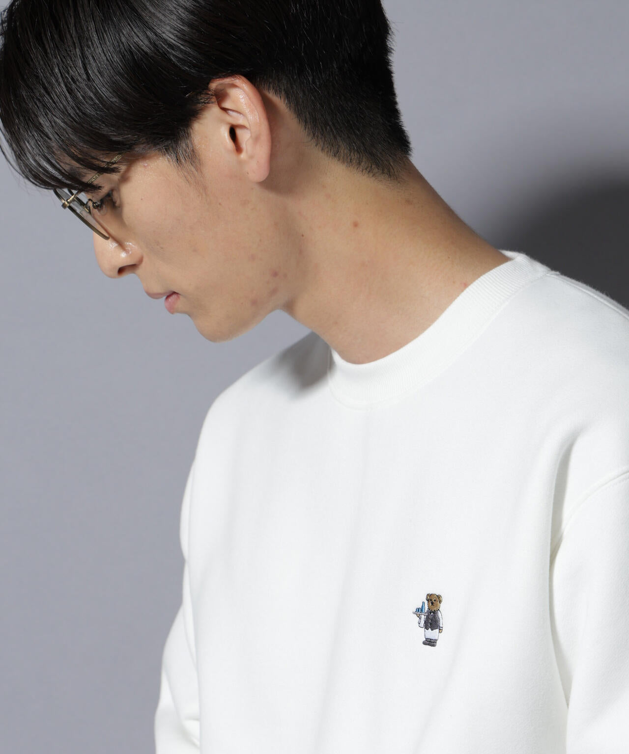 ナノベア 裏起毛スウェット レストラン