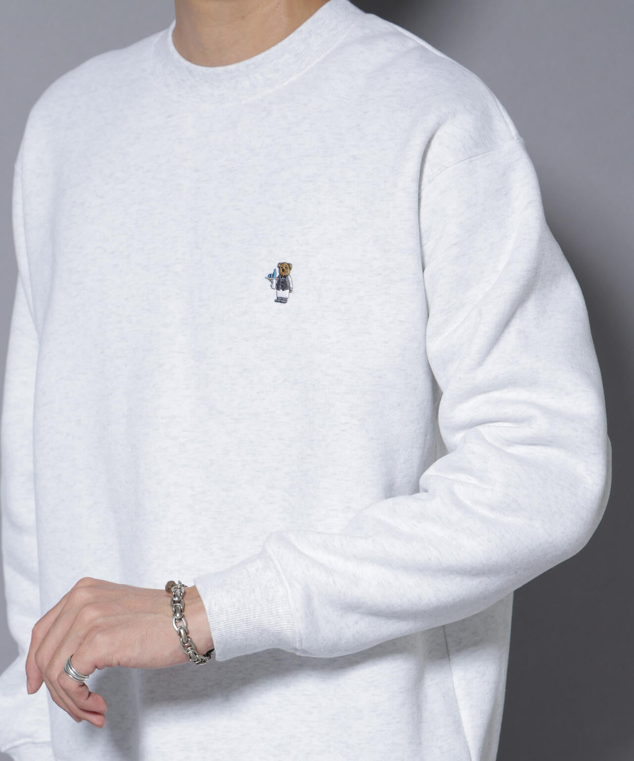 ナノベア 裏起毛スウェット レストラン