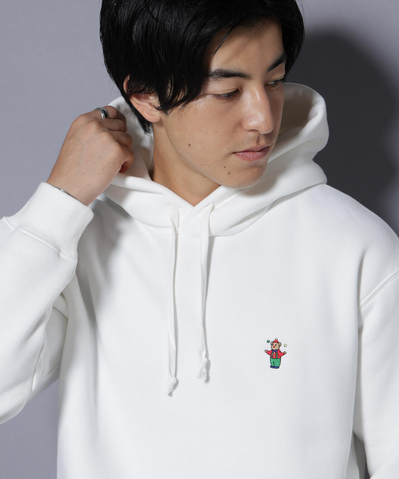 ナノベア 裏起毛フーディー サーカス