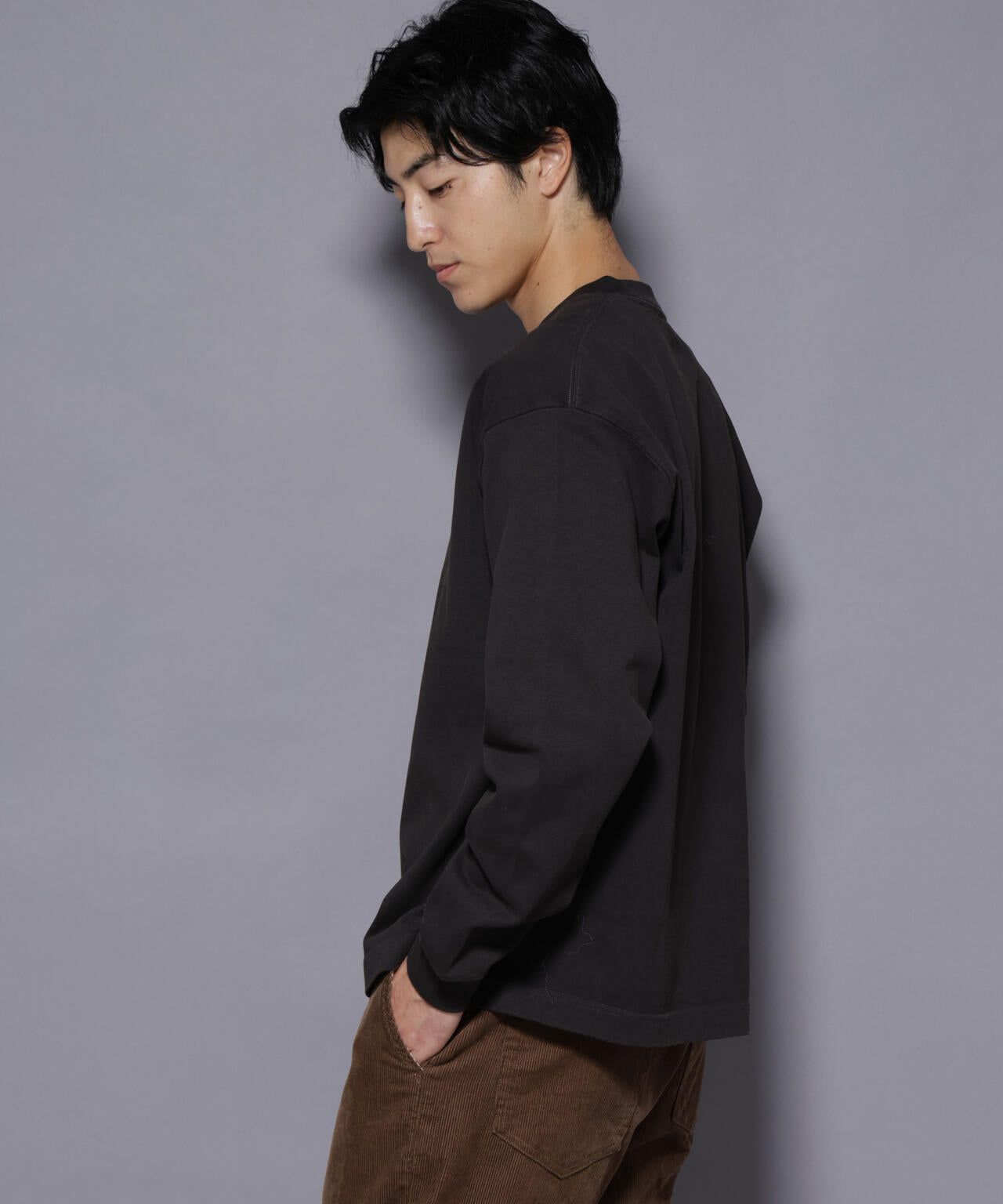 ヘビーオンスワイドプルオーバー 長袖