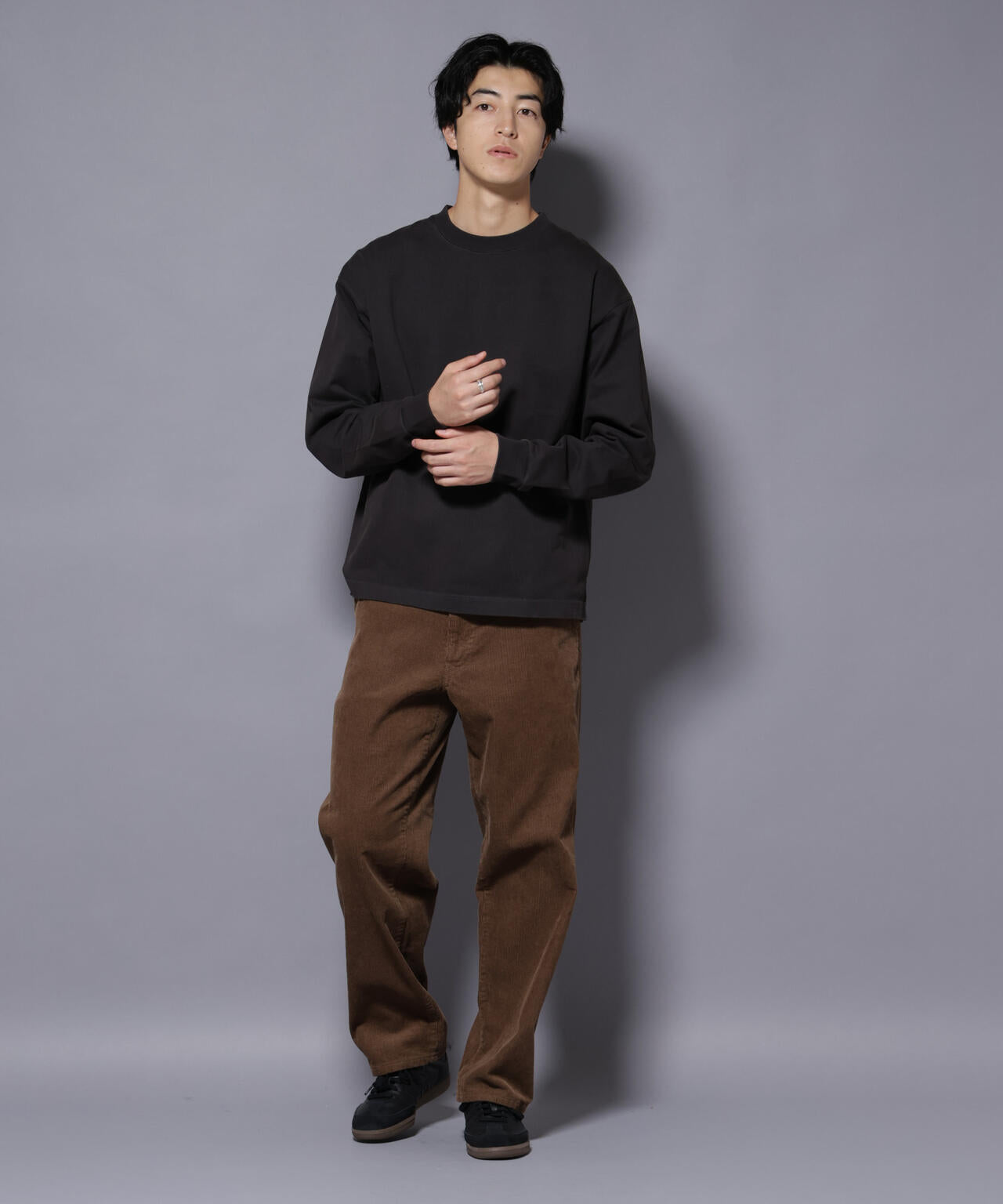 ヘビーオンスワイドプルオーバー 長袖