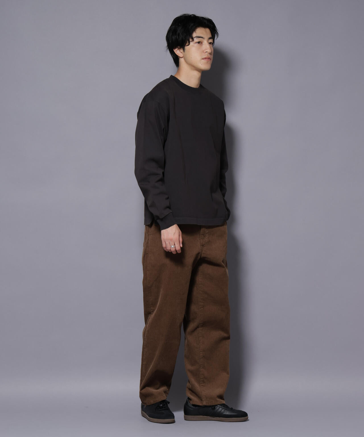 ヘビーオンスワイドプルオーバー 長袖