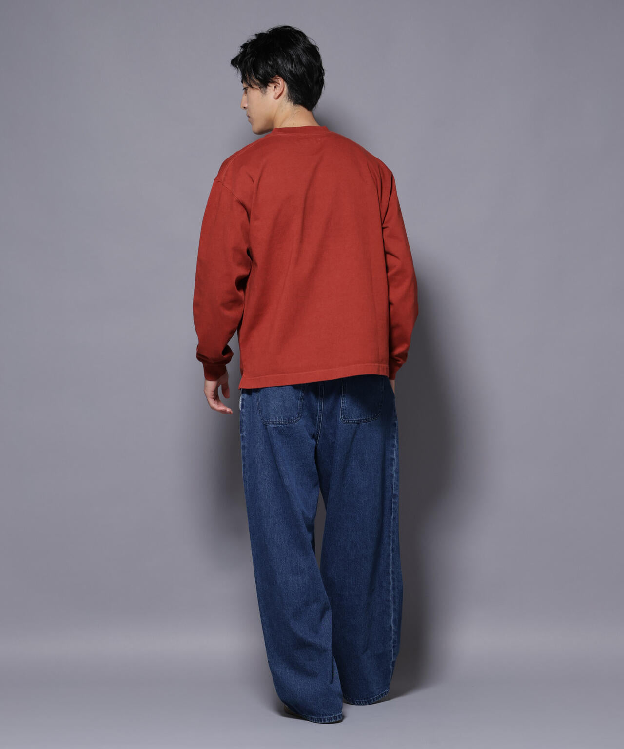 ヘビーオンスワイドプルオーバー 長袖