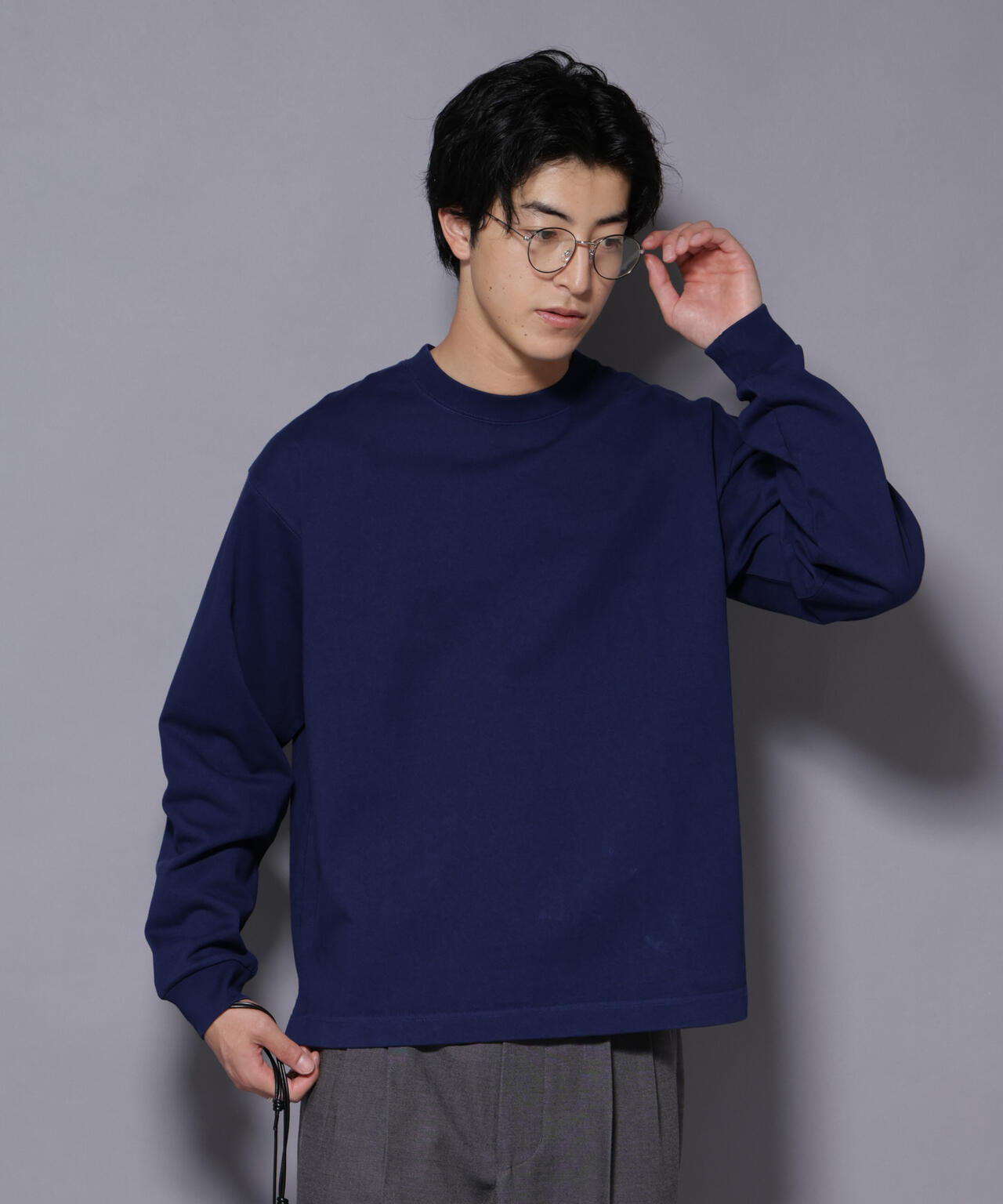 ヘビーオンスワイドプルオーバー 長袖