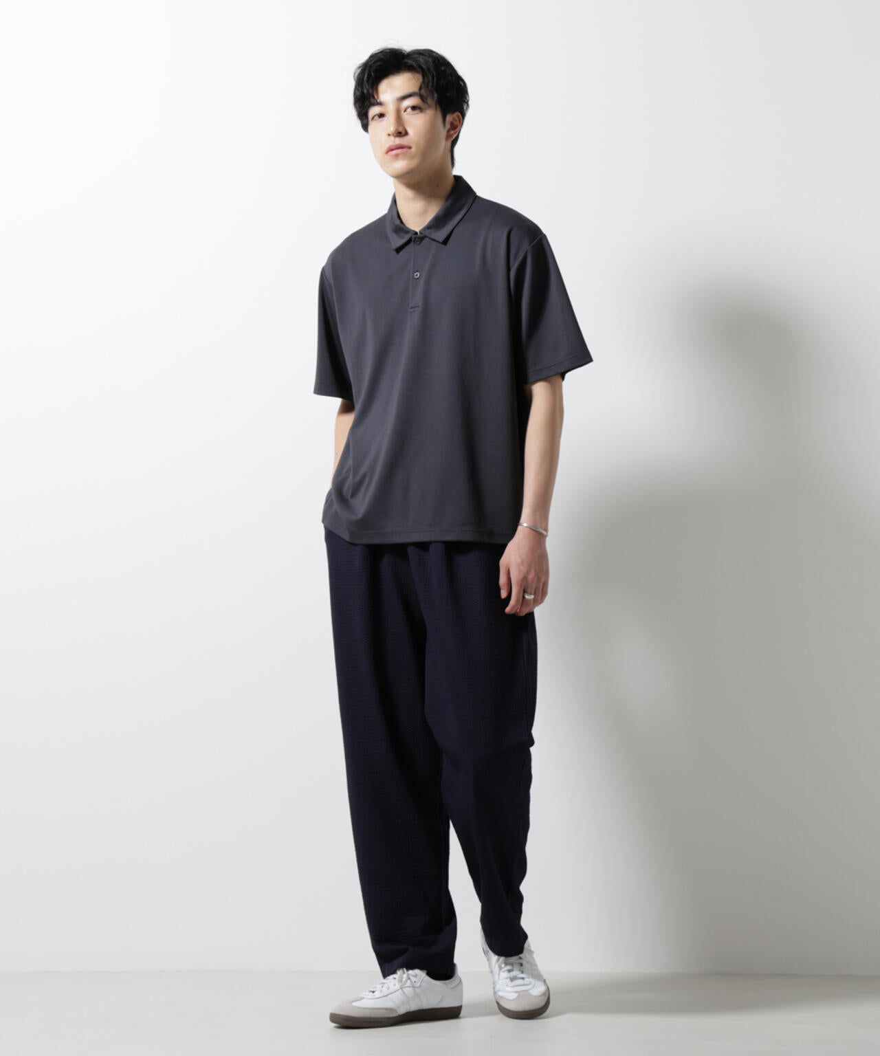 ポンチポロシャツ半袖 | NANO universe（ナノ・ユニバース） ｜【公式