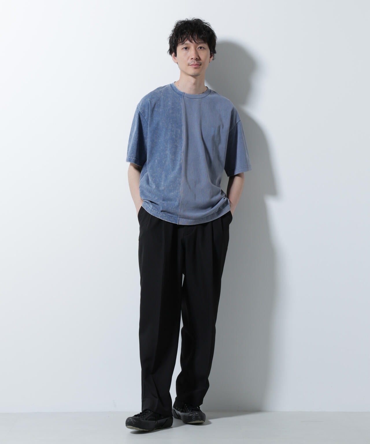 A-C-Z｣2トーンピグメントTシャツ 半袖 | NANO universe（ナノ