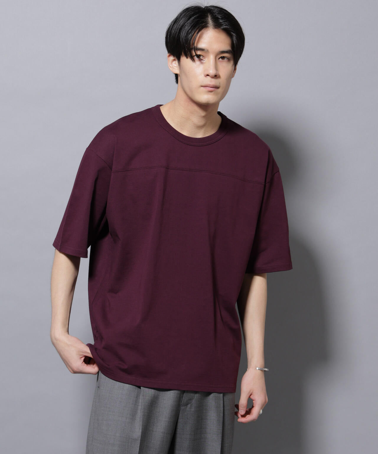リラックスフットボールＴシャツ 半袖