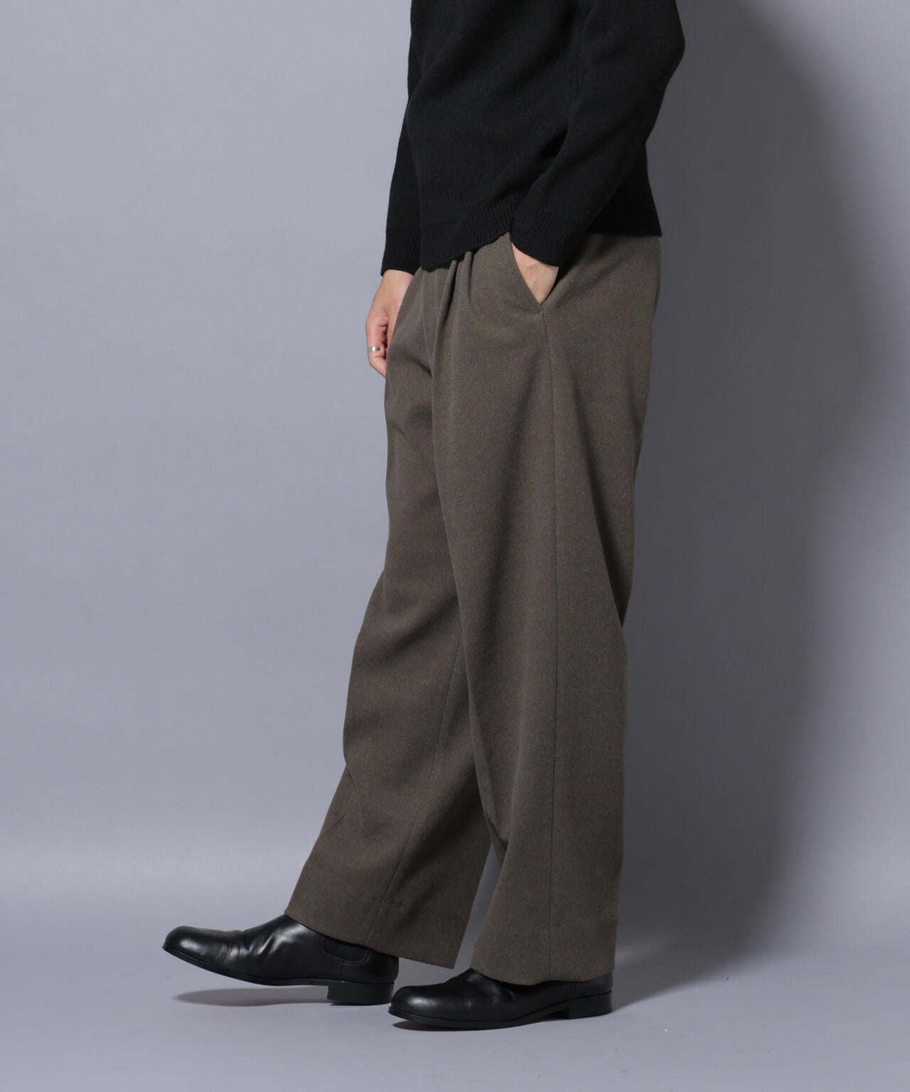 テックメルトンワイドスラックス | NANO universe（ナノ・ユニバース