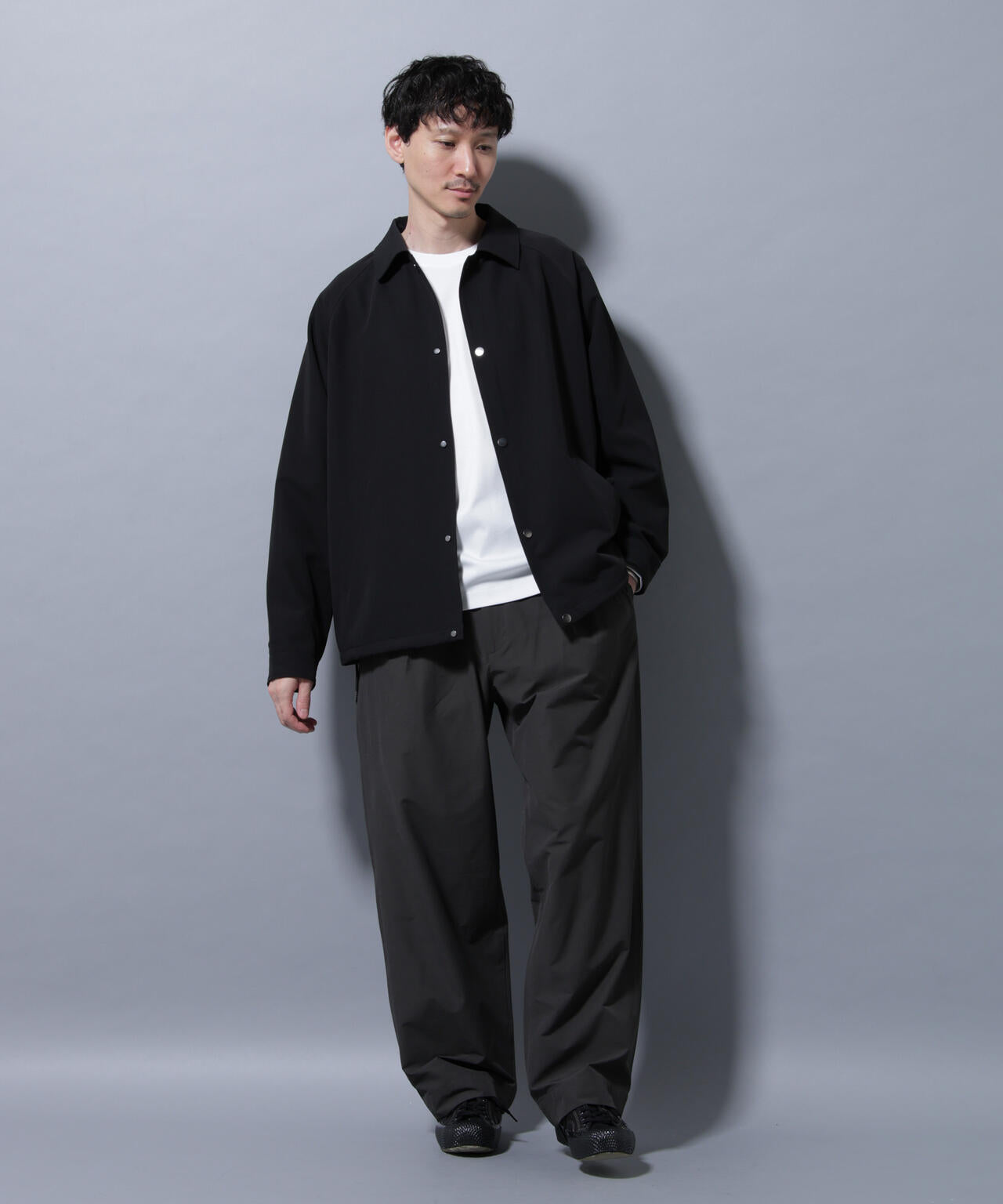 ストレッチワイドイージーパンツ(セットアップ可)