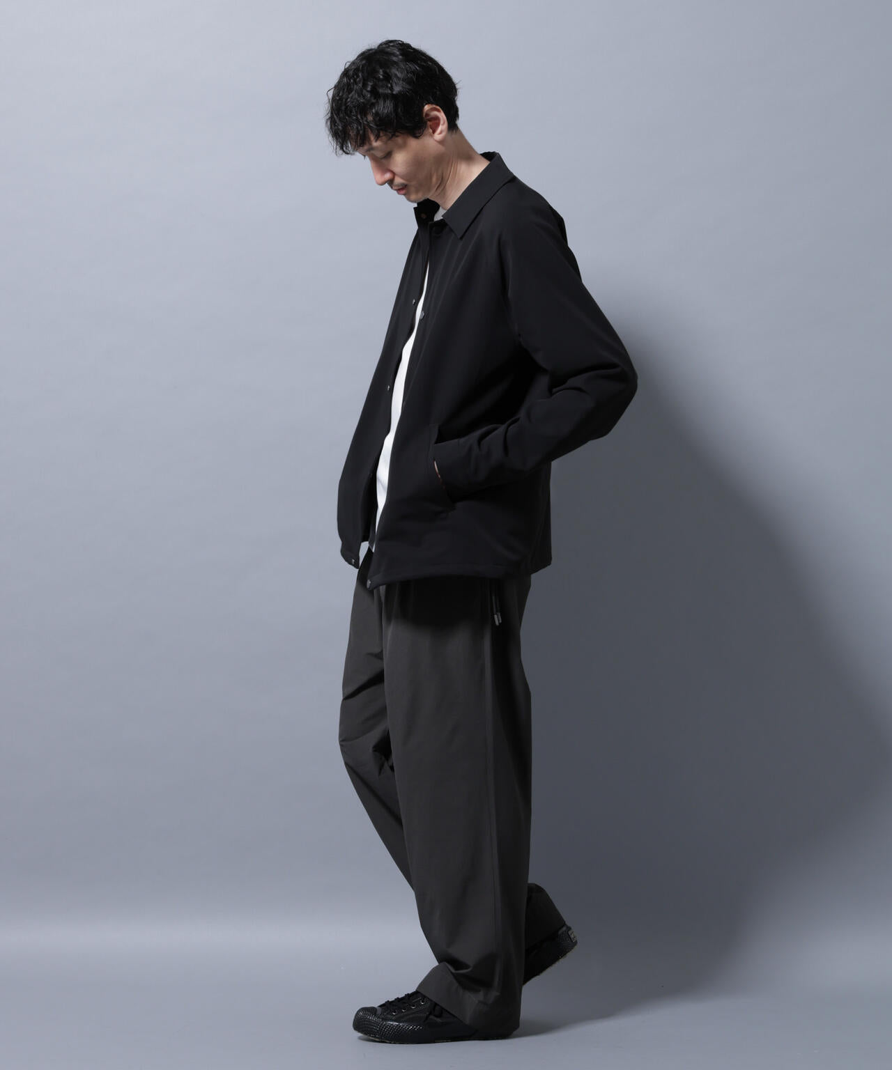 ストレッチワイドイージーパンツ(セットアップ可)