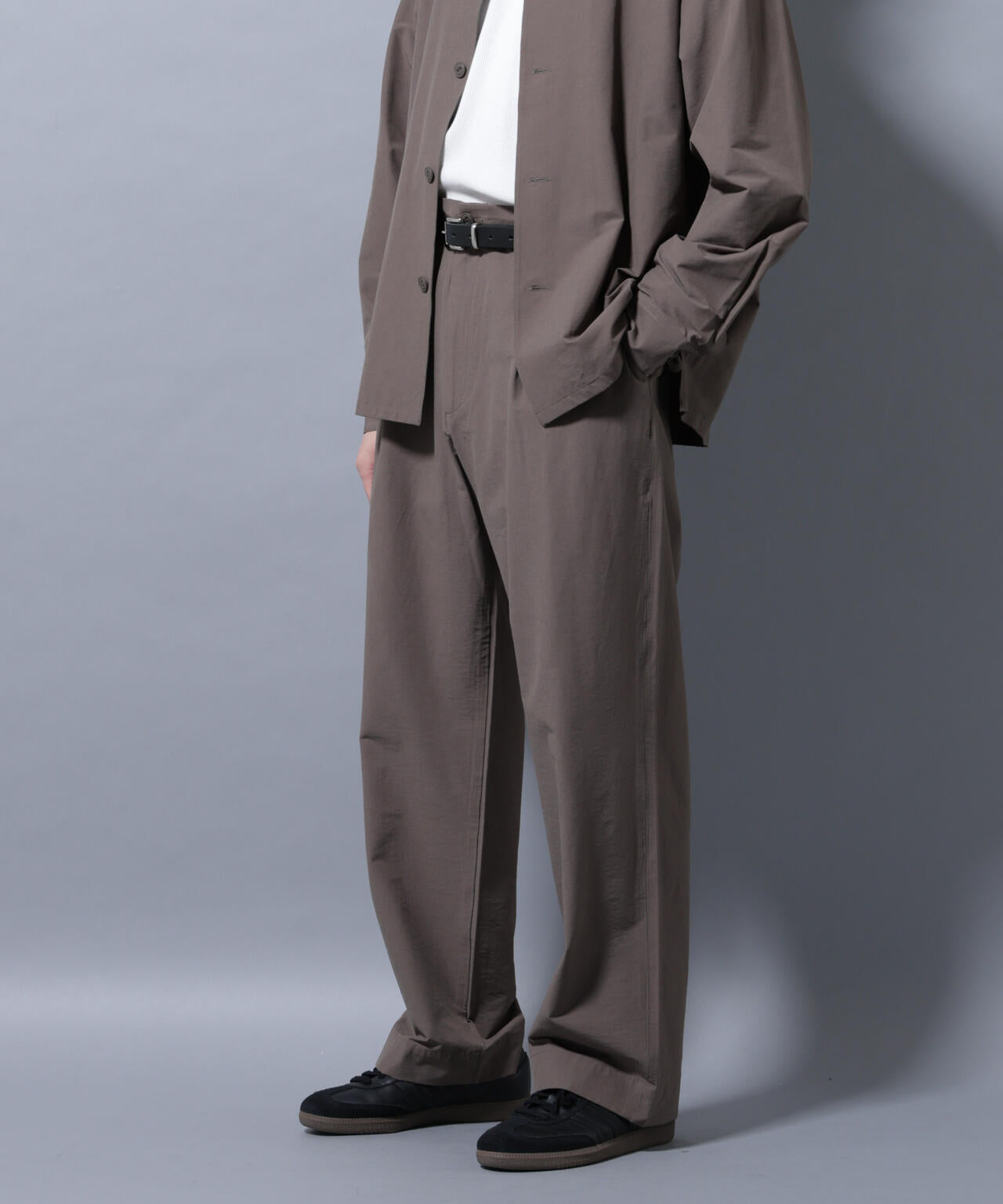 ストレッチワイドイージーパンツ(セットアップ可)