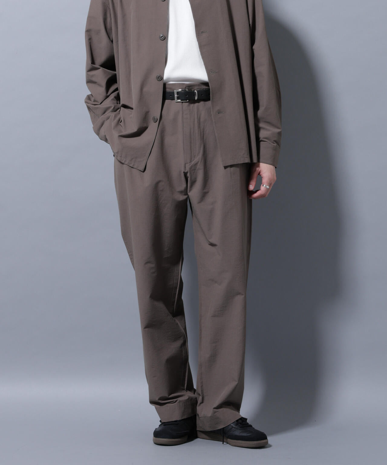 ストレッチワイドイージーパンツ(セットアップ可)