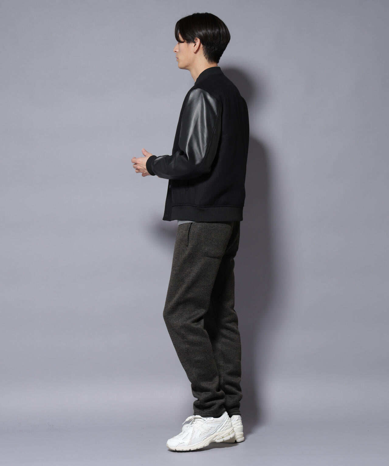 ニットフリースイージーパンツ(セットアップ可)