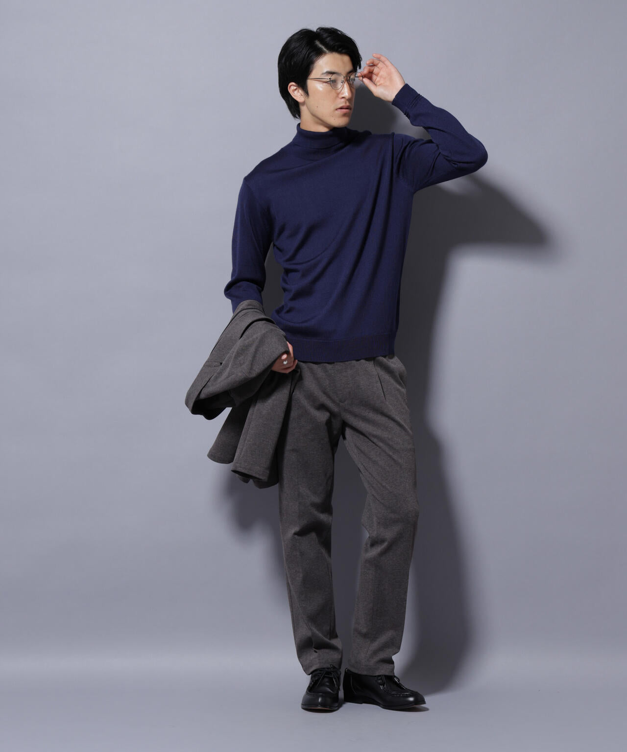 のこのこページ ストレッチカノコスラックス(セットアップ可) | NANO universe（ナノ