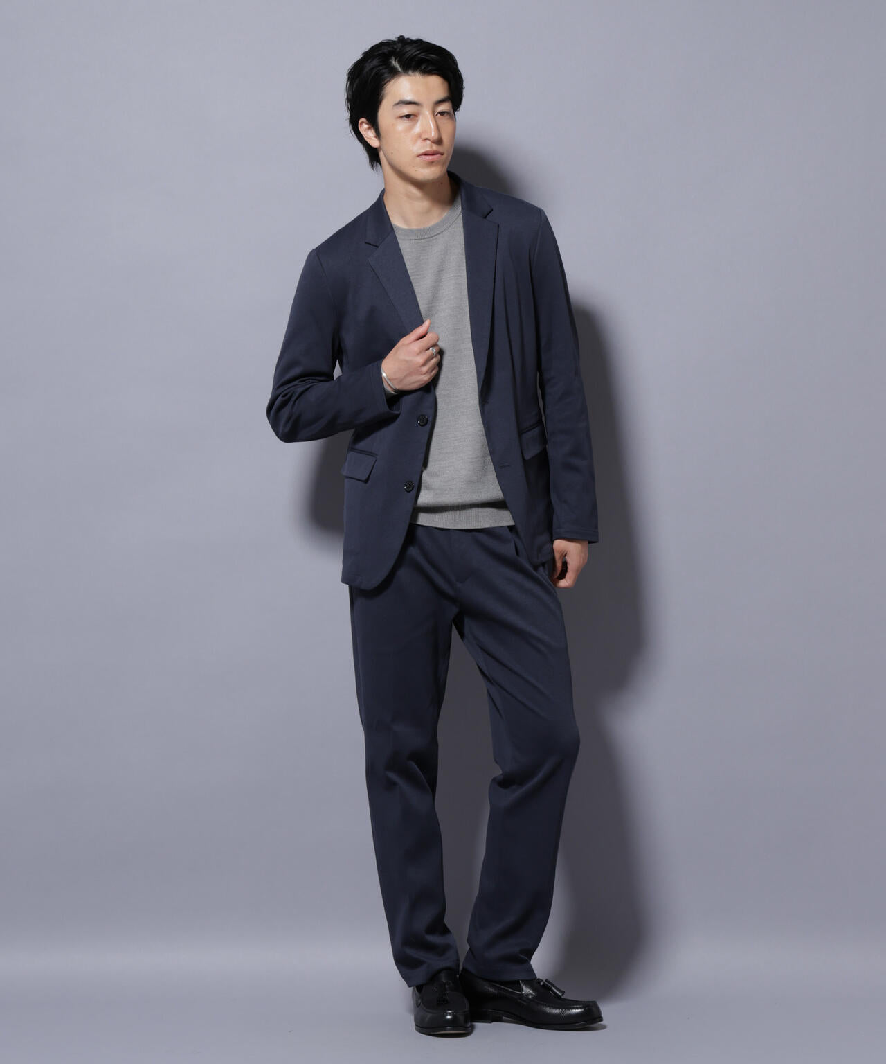 のこのこページ ストレッチカノコスラックス(セットアップ可) | NANO universe（ナノ